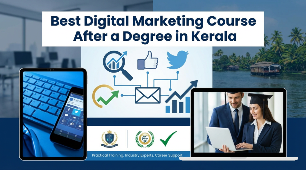 Best Digital Marketing Course After a Degree in Kerala Digital marketing course in Calicut.
